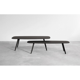 Solapa table 38 x 118cm Fenix Black - FAST