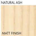 LACLASICA (STUA) wood finishes: Natural Ash (Matt)