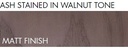 LACLASICA (STUA) houtafwerkingen: Ash stained in walnut tone
