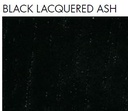 Bois Globus (STUA): Black lacquered Ash