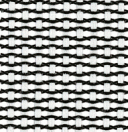 Résille N ou X: (X24) résille X blanc-noir