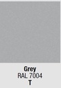 Couleur de laque: (T) Grey RAL 7004