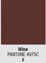 lakkleur: (Z) wine Pantone 4975C