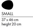 Eclipse - Afmetingen: 37x46cm H20cm