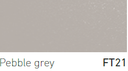 Epoxys colors: Pebble grey (FT21)