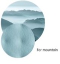 Coloris PAD: far mountain