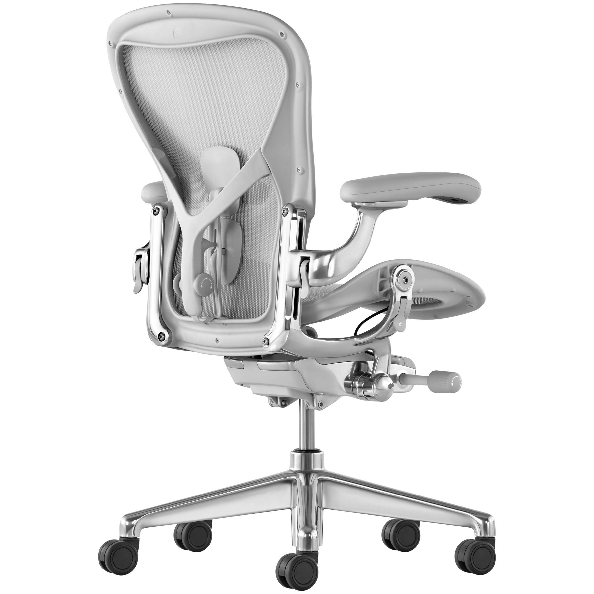 Herman Miller Aeron Remastered fauteuil de bureau - Full Mineral / Polish