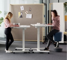 WARIANT compact desk - pneumatic - tilting